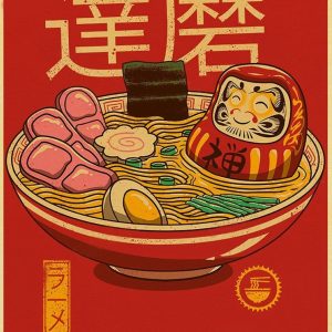 Affiche Estampe Japonaise décorative