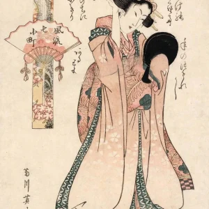 Affiche Antique Kiyomizu komachi