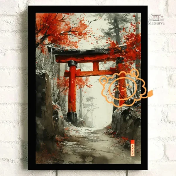 Affiche Japonaise sur Toile