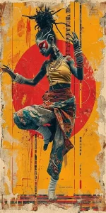 Affiche Japonaise Vintage pour Décoration