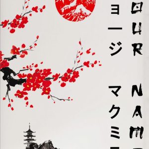 Affiche Murale Vintage Japonaise