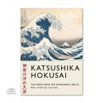 Affiche Vague Japonaise inspirée de l'art traditionnel