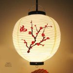 Arbre Lanterne Japonaise décoratif en jardin