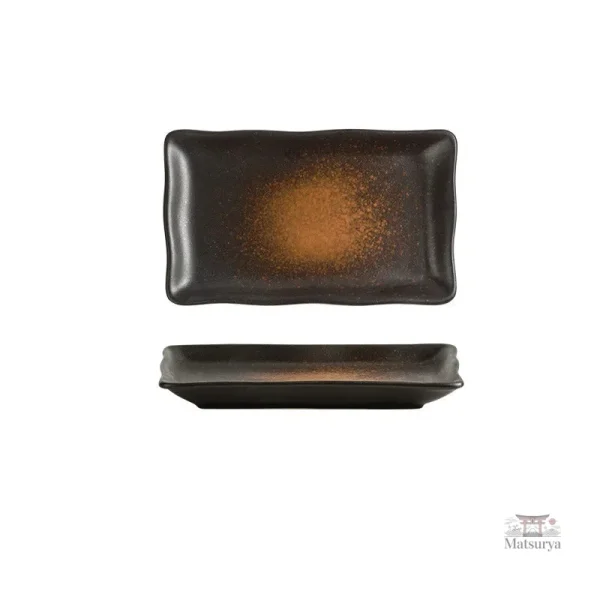 Assiette élégante pour barbecue, touche japonaise authentique