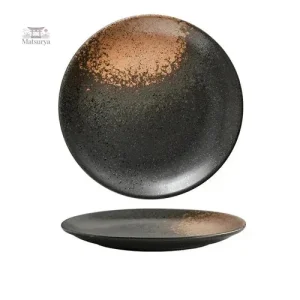 Assiette céramique artisanale pour plats