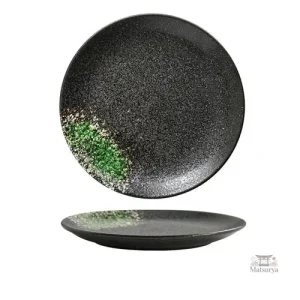 Assiette japonaise traditionnelle en céramique