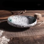 Assiette japonaise profonde pour repas variés