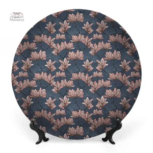 Assiette japonaise élégante aux designs raffinés