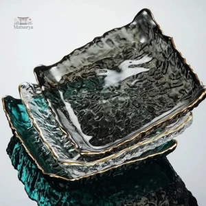 Assiette japonaise pour collations élégante et fonctionnelle