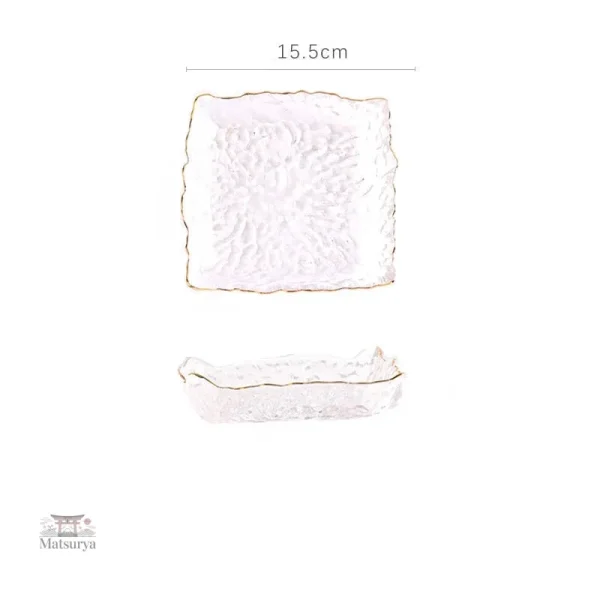 Assiette à collation, style japonais traditionnel et moderne