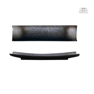 Assiette allongée pour dégustation de sushi