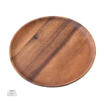 Assiette japonaise élégante en bois