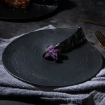Assiette moderne inspirée du design japonais traditionnel