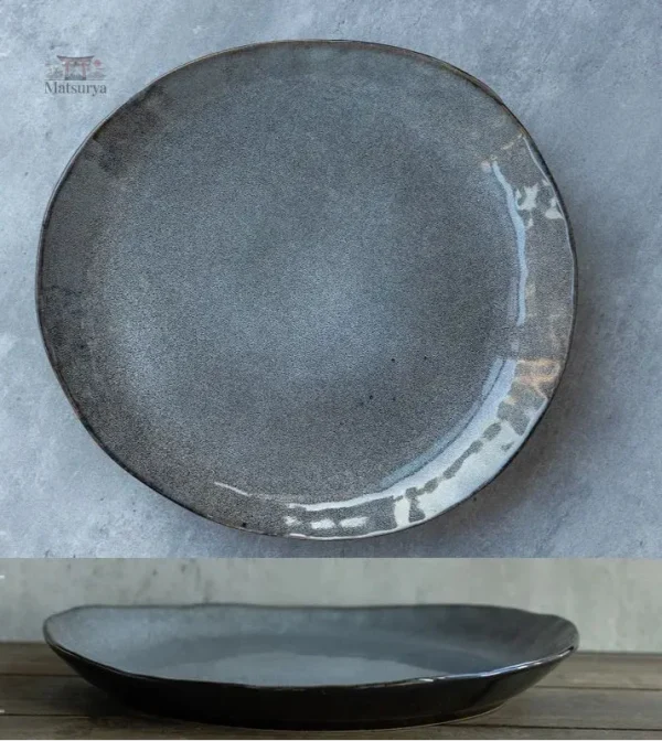 Assiette japonaise design pour une présentation sophistiquée