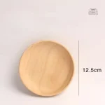 Assiette japonaise en bois pour sushis et sashimis