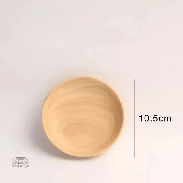 Assiette en bois au style japonais intemporel