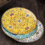 Assiette japonaise en céramique artistique