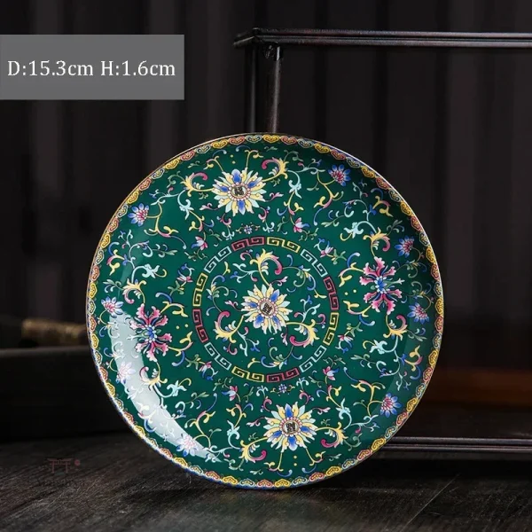 Assiette japonaise en céramique pour décoration