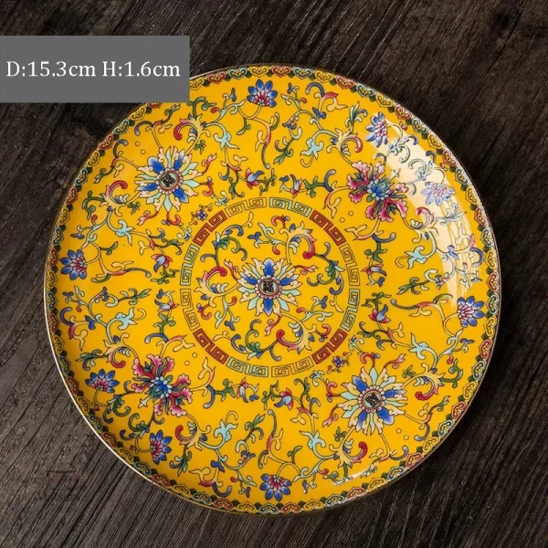 Assiette en céramique japonaise à usage quotidien