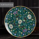 Assiette en céramique artisanale pour table