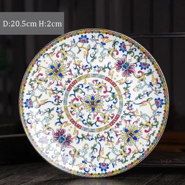 Assiette japonaise en céramique élégante