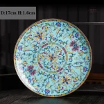 Assiette artistique en céramique japonaise