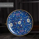 Assiette en céramique traditionnelle japonaise