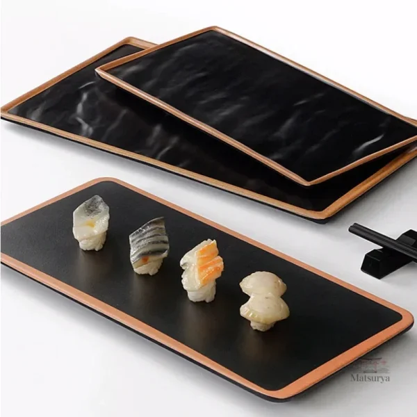 assiette-japonaise-en-melamine-1 Assiette japonaise en mélamine élégante et durable