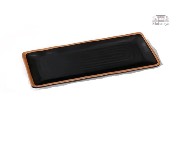 Assiette japonaise en mélamine, pour un service raffiné