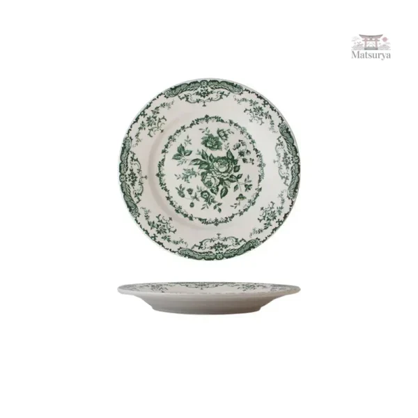 Assiette Japonaise à fleurs pour repas traditionnels
