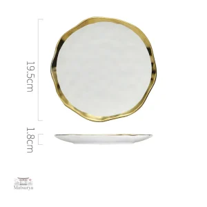 Assiette japonaise design moderne, idéale pour vos repas