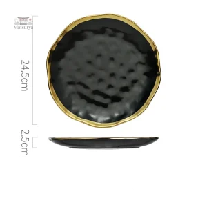 Assiette japonaise raffinée, parfaite pour la présentation