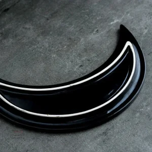 Ustensile de table japonais, assiette inspirée de la lune