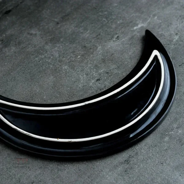 Ustensile de table japonais, assiette inspirée de la lune