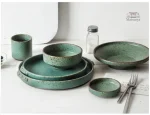 Assiette japonaise de style contemporain