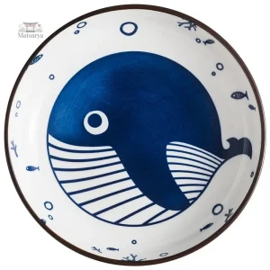 Assiette japonaise moderne aux motifs uniques