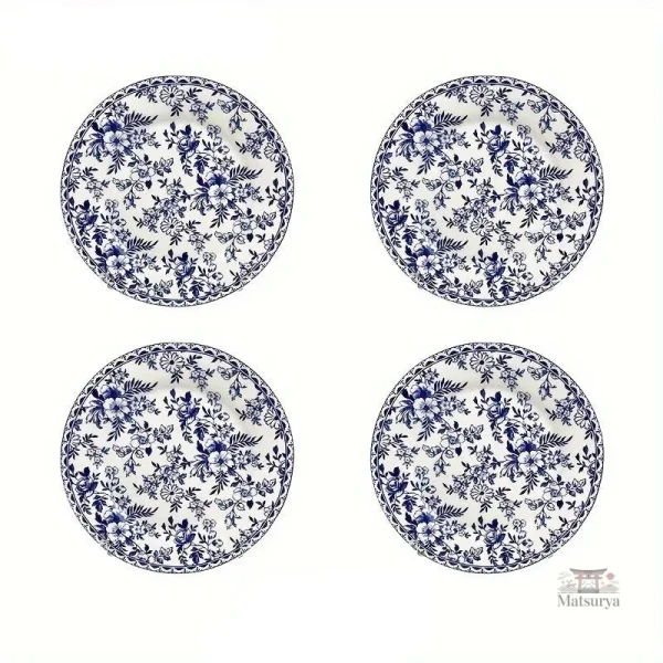 Porcelaine japonaise, assiette traditionnelle artisanale