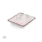 Assiette en céramique Sakura, touche asiatique pour votre table