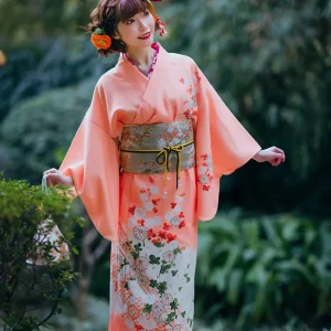 Kimono japonais authentique pour femme