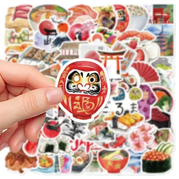 Autocollants thématiques Japonais pour embellir vos objets