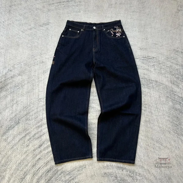 Pantalon large homme inspiré du Japon