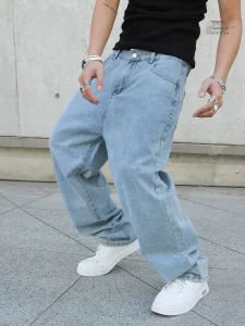 Pantalon japonais style baggy, confort et tendance