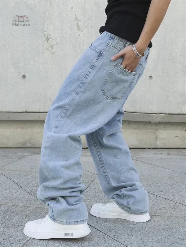 Pantalon décontracté japonais, coupe ample et stylée