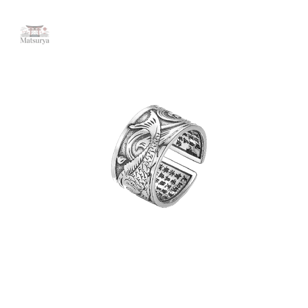 Bague japonaise inspirée de la carpe Koi
