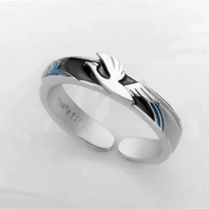 Bague couple japonaise élégante et raffinée