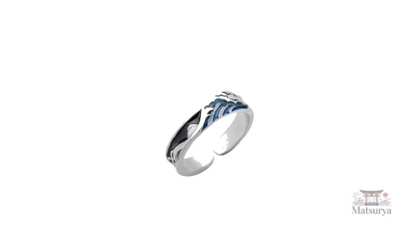 Bague couple, esthétique japonaise unique et moderne