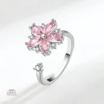 Bague d'anxiété avec motifs inspirés du Japon