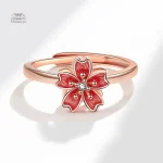 Bague d'anxiété japonaise pour un style zen et élégant