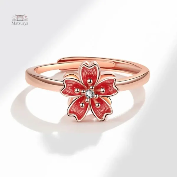 Bague d'anxiété japonaise pour un style zen et élégant