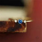 Design japonais pour une Bague de Fiançailles unique